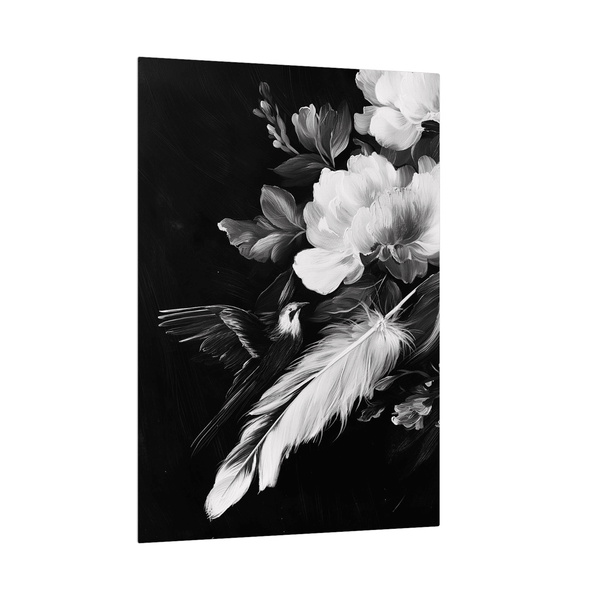 Floral close encounter - ArtDeco Canvas