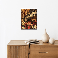 Floral fantasy - ArtDeco Canvas