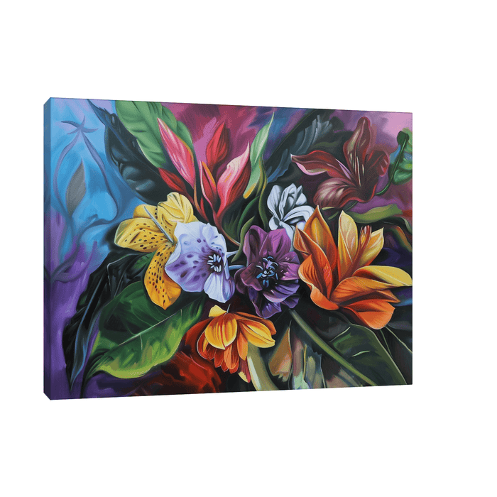 Floral perfection - ArtDeco Canvas