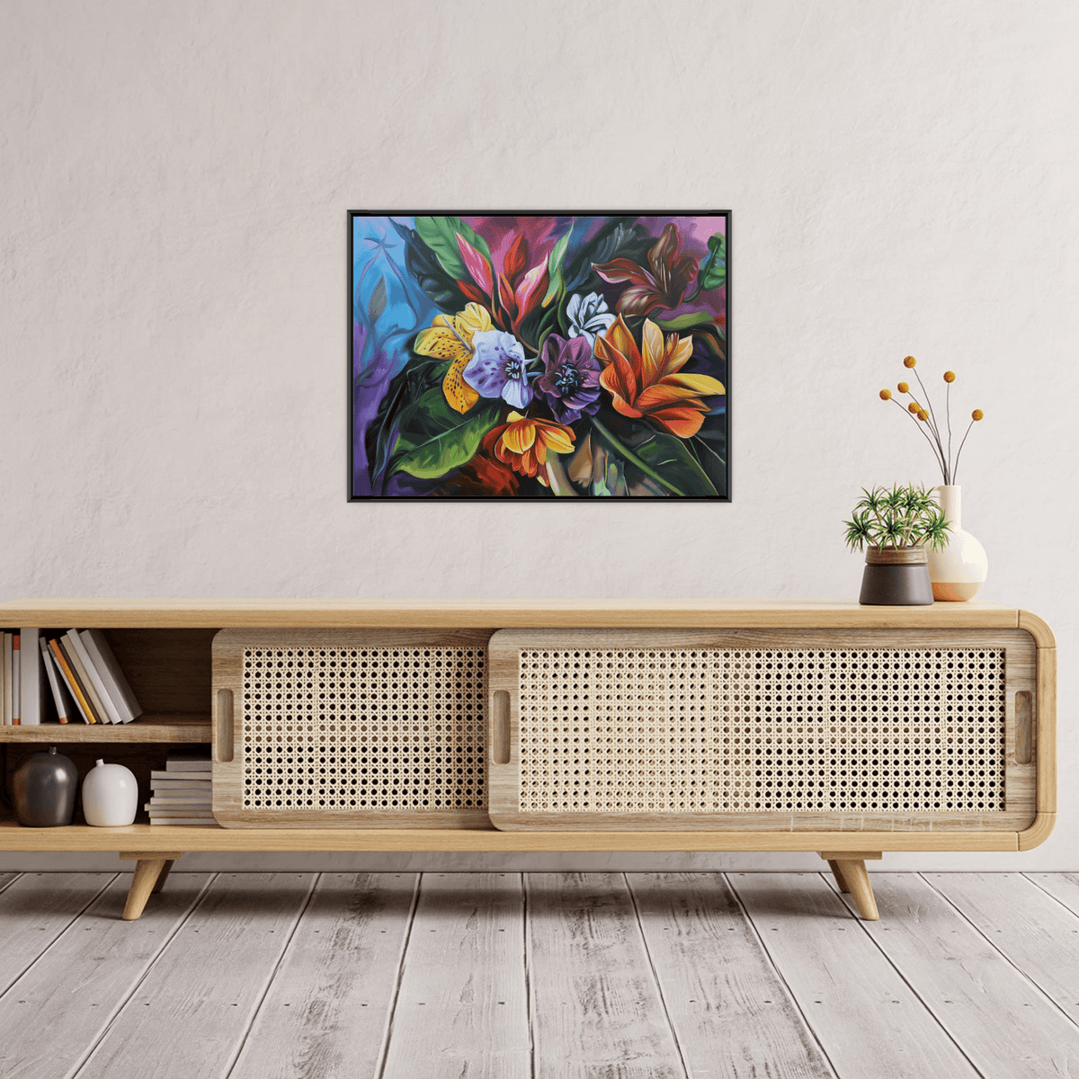 Floral perfection - ArtDeco Canvas