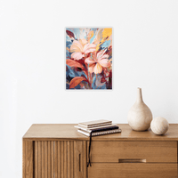 Floral scene - ArtDeco Canvas