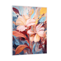 Floral scene - ArtDeco Canvas