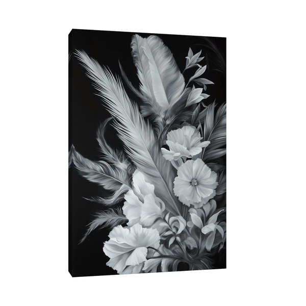 Floral scene ll - ArtDeco Canvas