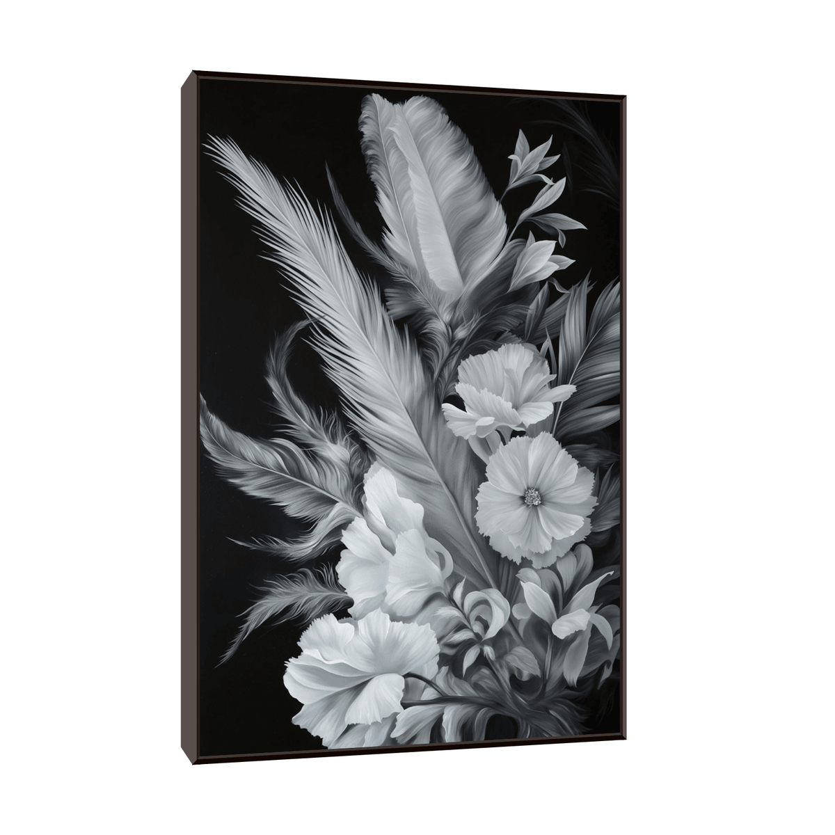 Floral scene ll - ArtDeco Canvas