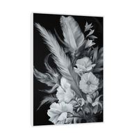 Floral scene ll - ArtDeco Canvas