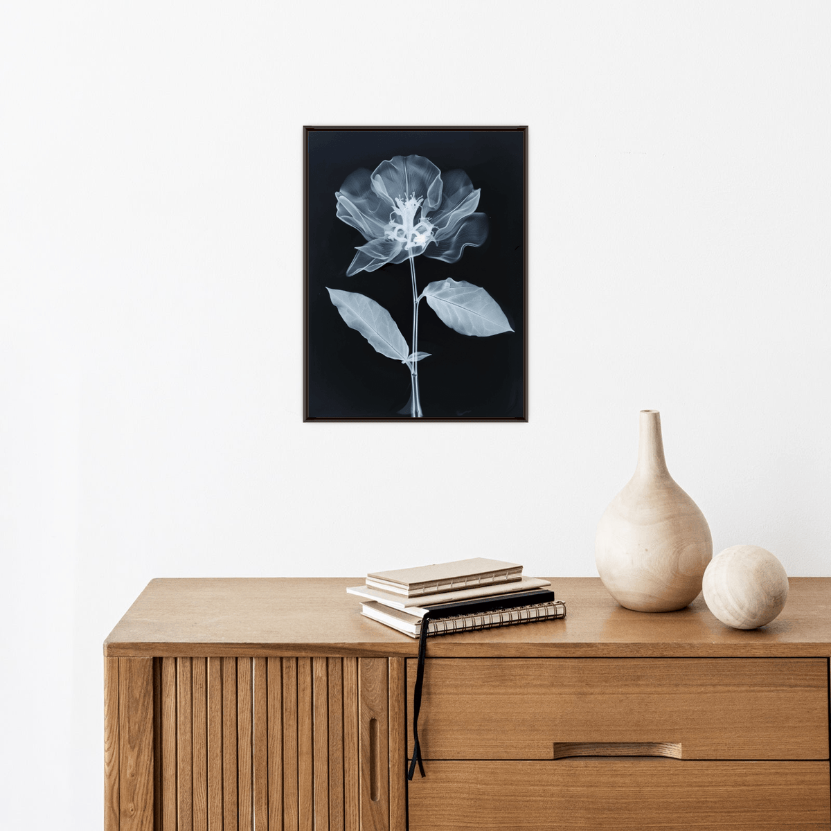 Flower X-Ray V - ArtDeco Canvas