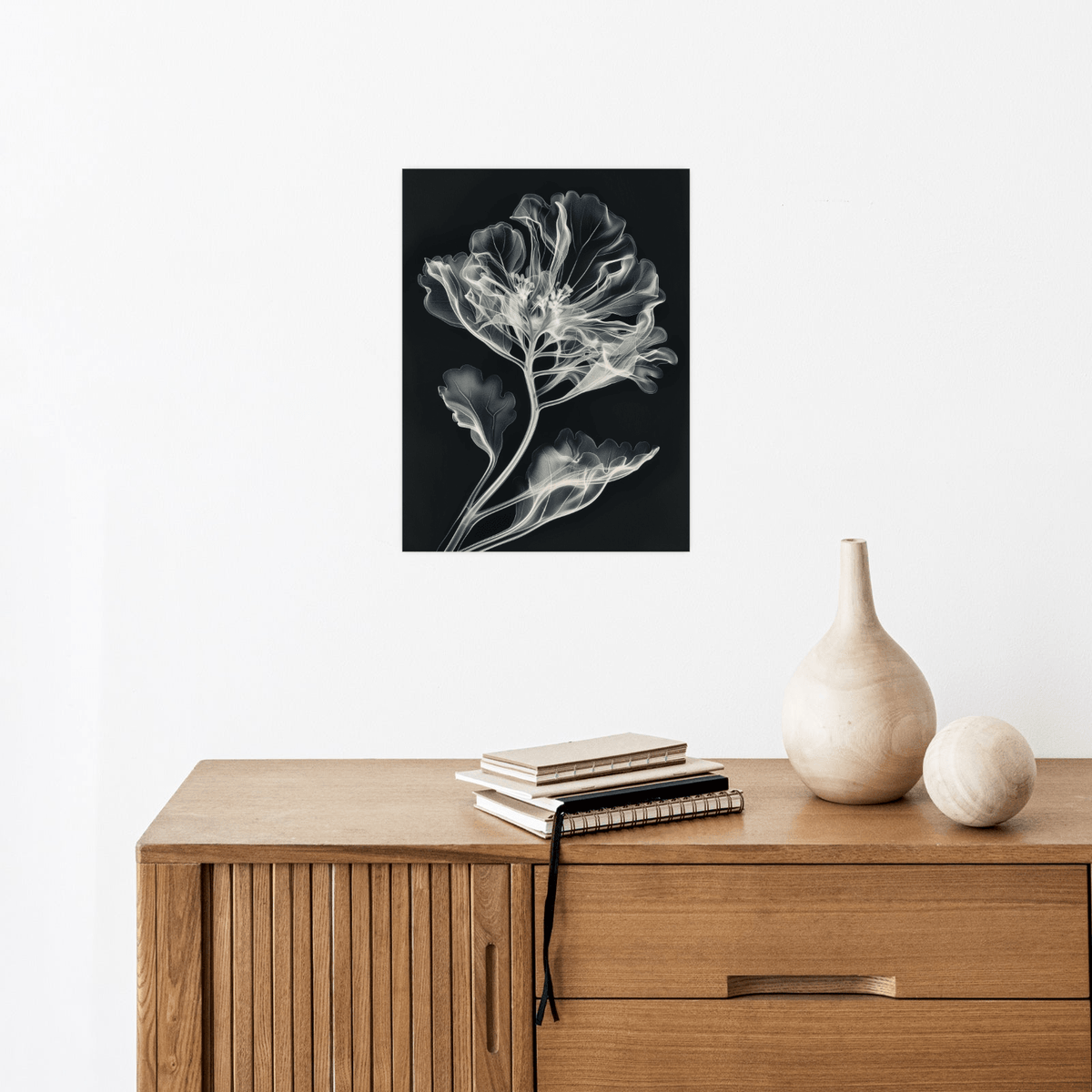 Flower X-Ray lll - ArtDeco Canvas