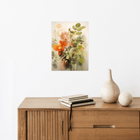 Flowering Fantasy - ArtDeco Canvas