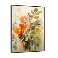 Flowering Fantasy - ArtDeco Canvas