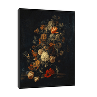 Flowers, Justus Van Huysum The Elder - ArtDeco Canvas