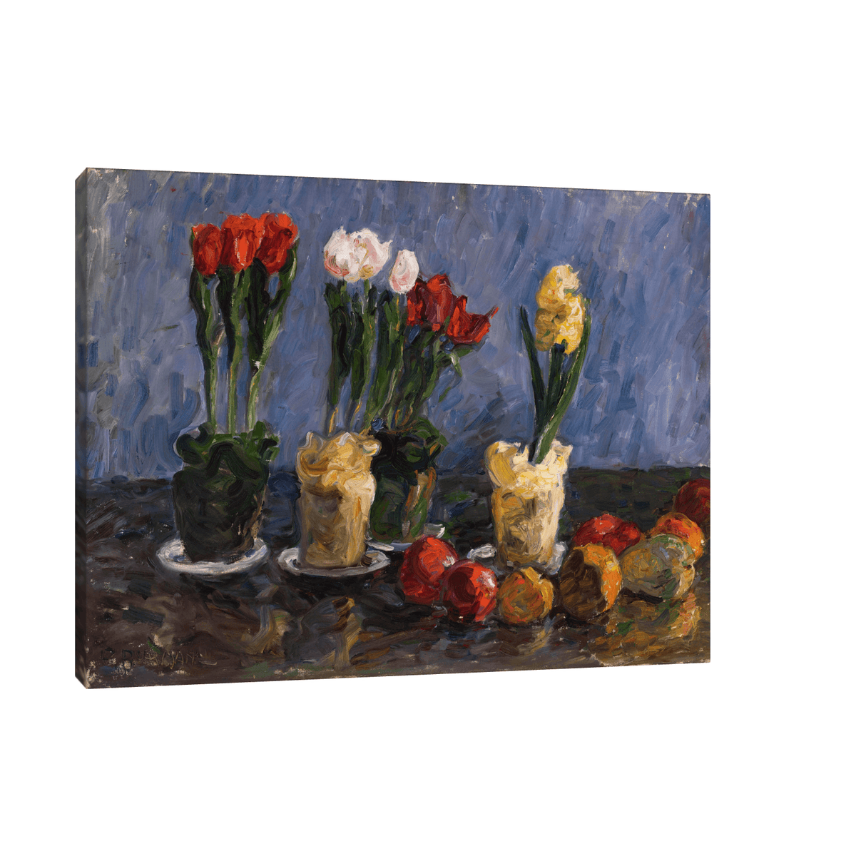 Flowers, Paul Burman - ArtDeco Canvas