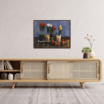 Flowers, Paul Burman - ArtDeco Canvas