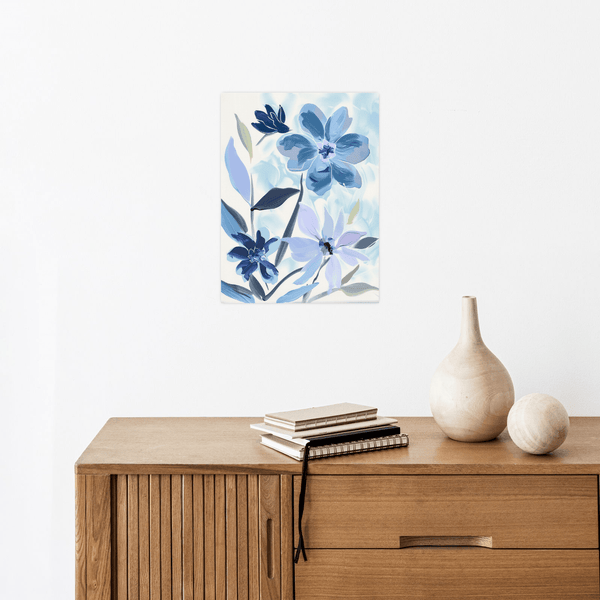 Flowers on beige - ArtDeco Canvas