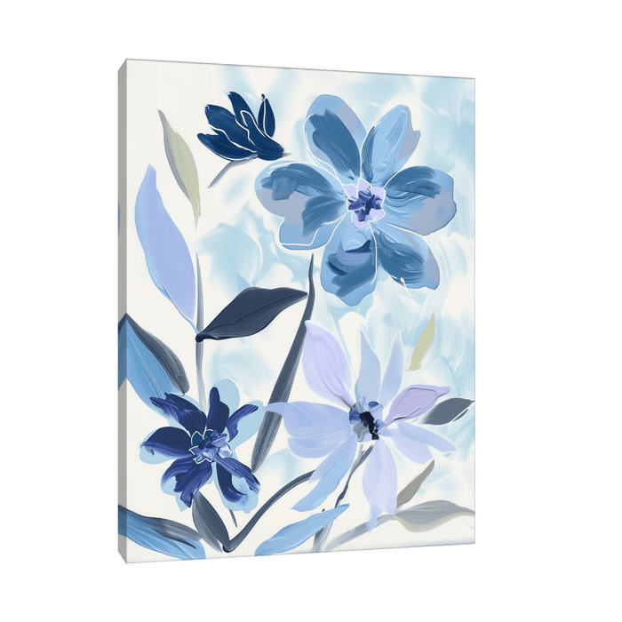 Flowers on beige - ArtDeco Canvas