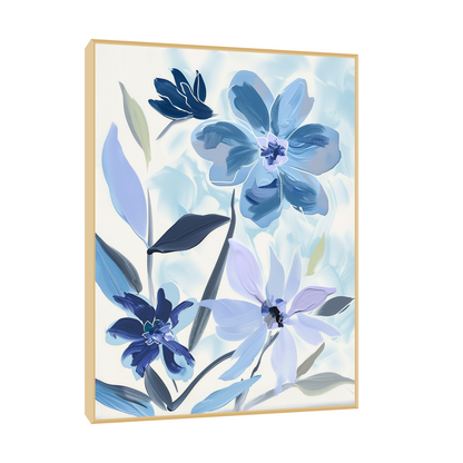 Flowers on beige