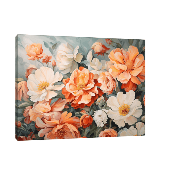 Flowers on the breeze - ArtDeco Canvas