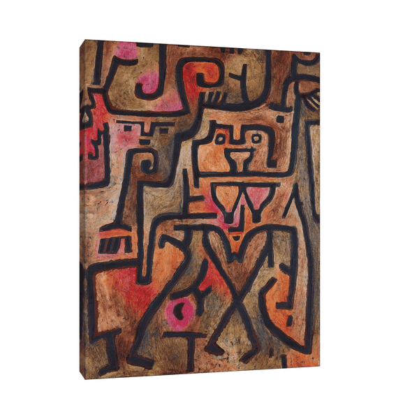 Forest Witches, Paul Klee - ArtDeco Canvas