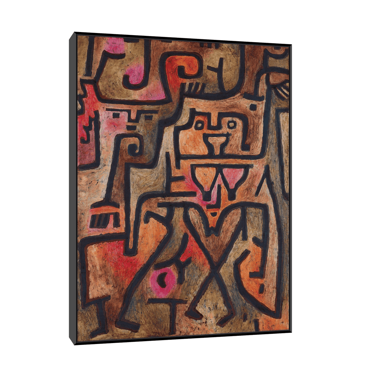 Forest Witches, Paul Klee - ArtDeco Canvas