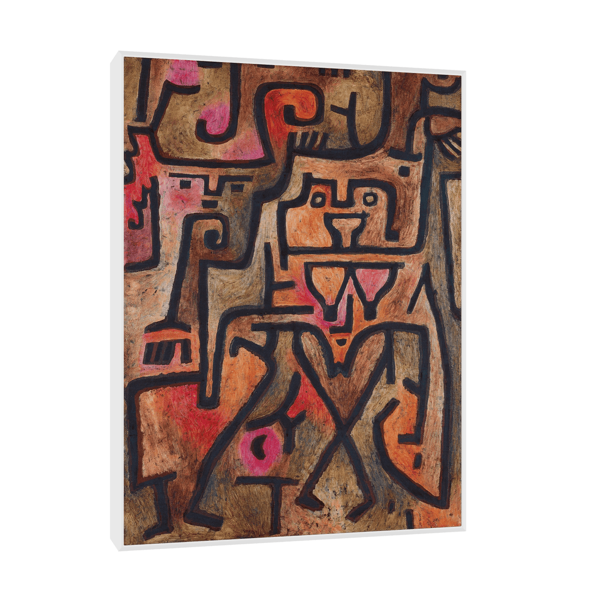 Forest Witches, Paul Klee - ArtDeco Canvas