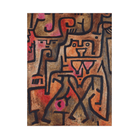 Forest Witches, Paul Klee - ArtDeco Canvas