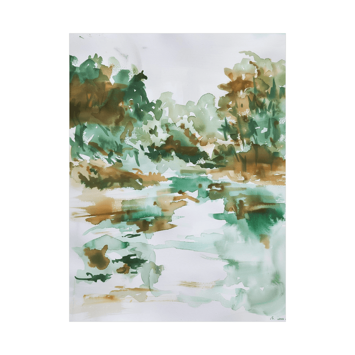 Forest demise - ArtDeco Canvas