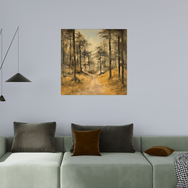 Forest path - ArtDeco Canvas