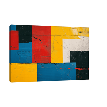 Forms in colors - ArtDeco Canvas