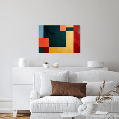 Forms in colors II - ArtDeco Canvas