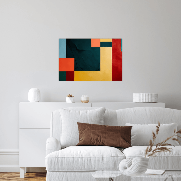 Forms in colors II - ArtDeco Canvas