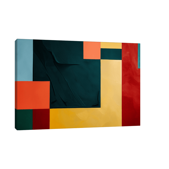 Forms in colors II - ArtDeco Canvas