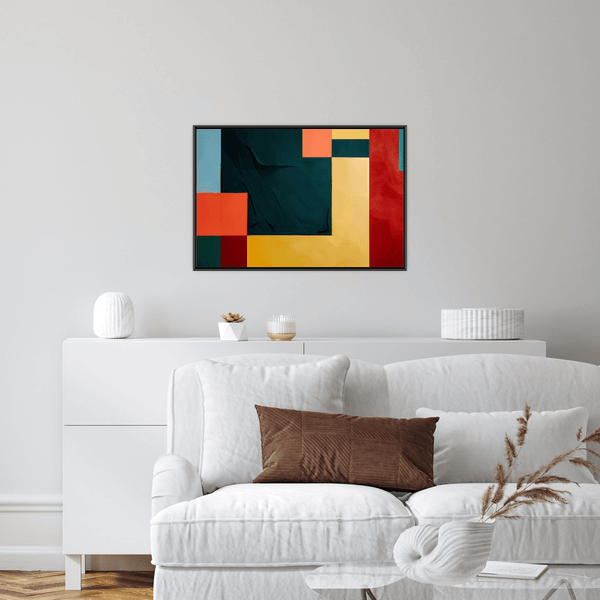 Forms in colors II - ArtDeco Canvas