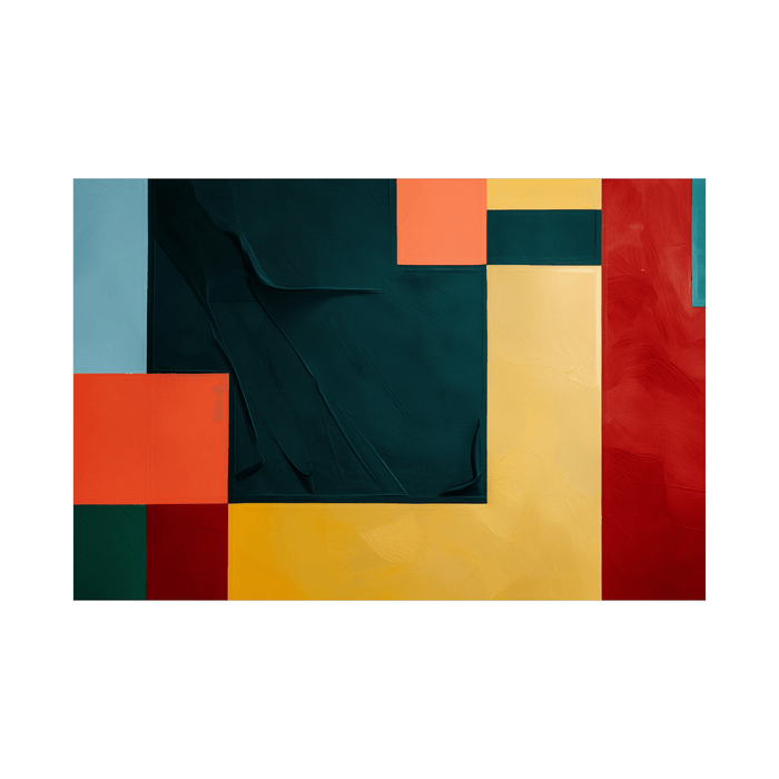 Forms in colors II - ArtDeco Canvas