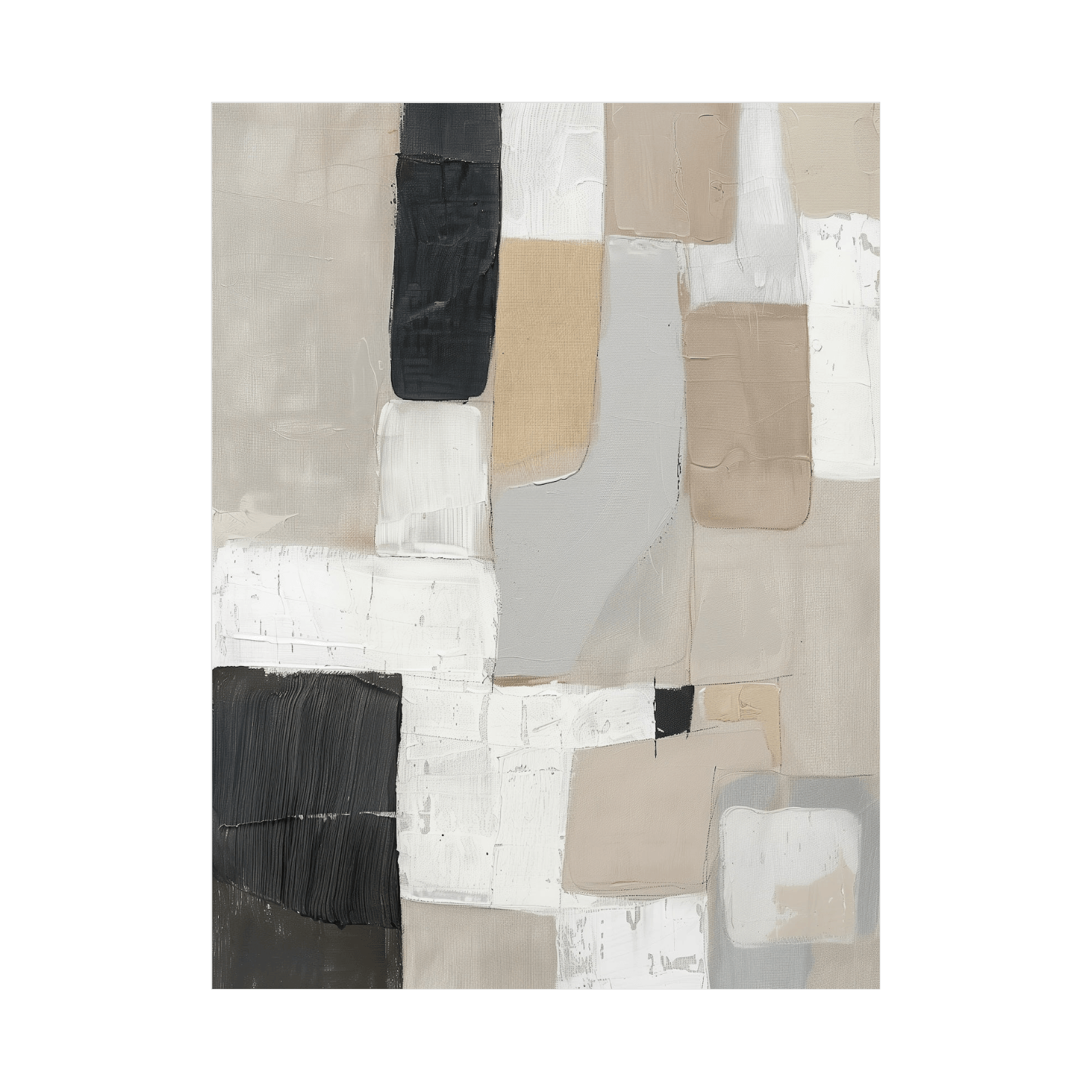 Fragments III - ArtDeco Canvas
