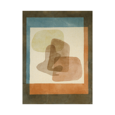 Free forms rigidly mounted, Paul Klee - ArtDeco Canvas
