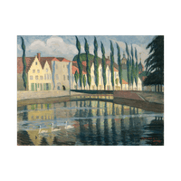 From Bruges, Olof Sager-Nelson - ArtDeco Canvas