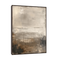 Frozen horizon - ArtDeco Canvas