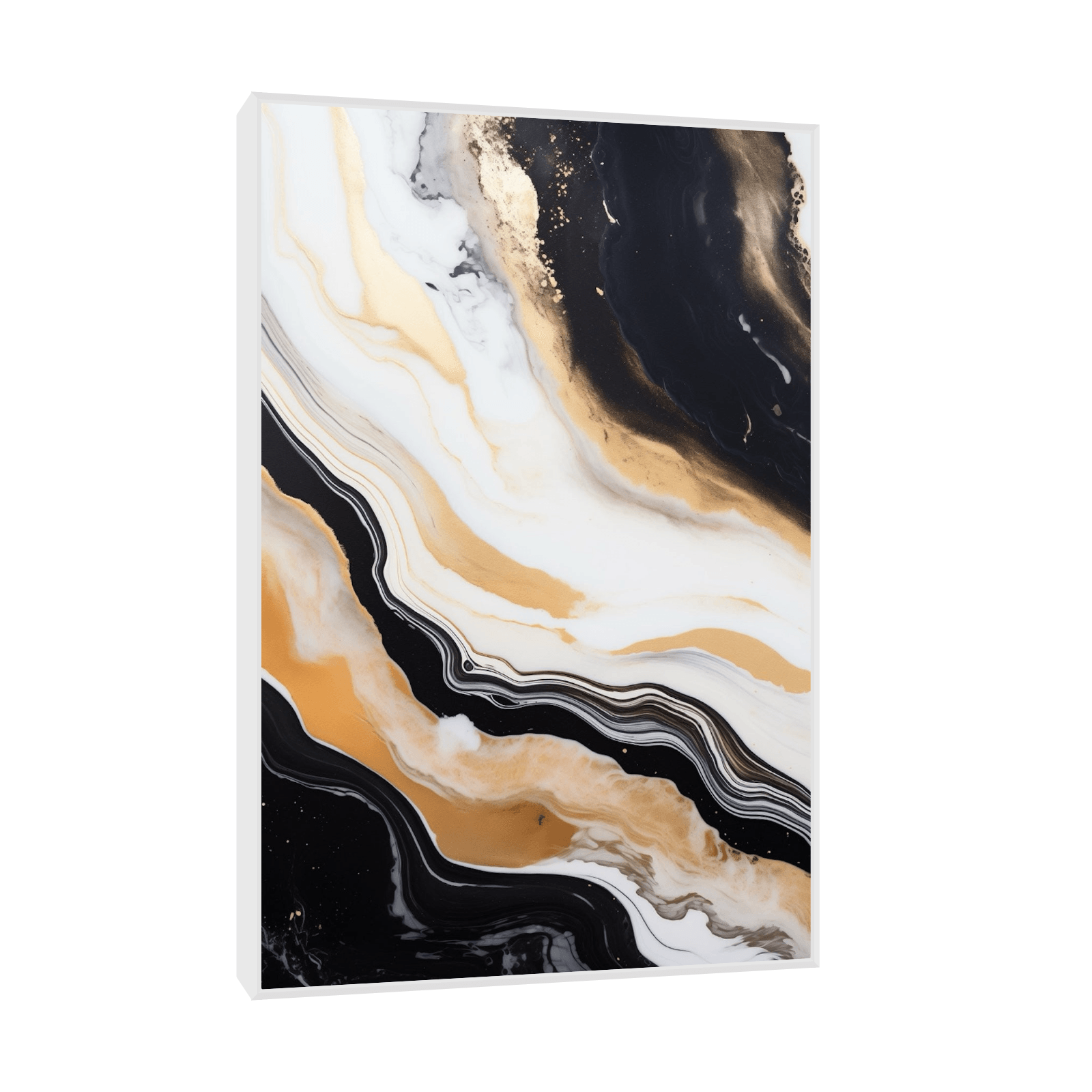 Galactic flow - ArtDeco Canvas