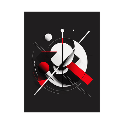 Galactic mechanism - ArtDeco Canvas