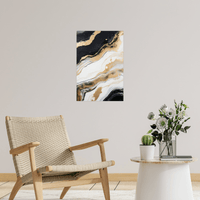 Galactic waves - ArtDeco Canvas