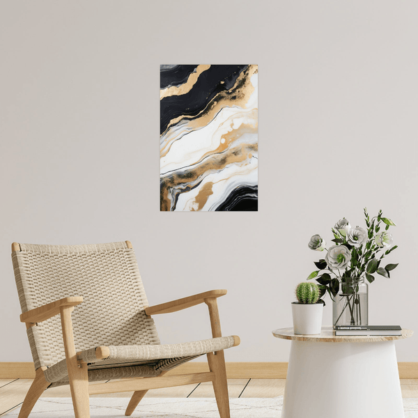 Galactic waves - ArtDeco Canvas