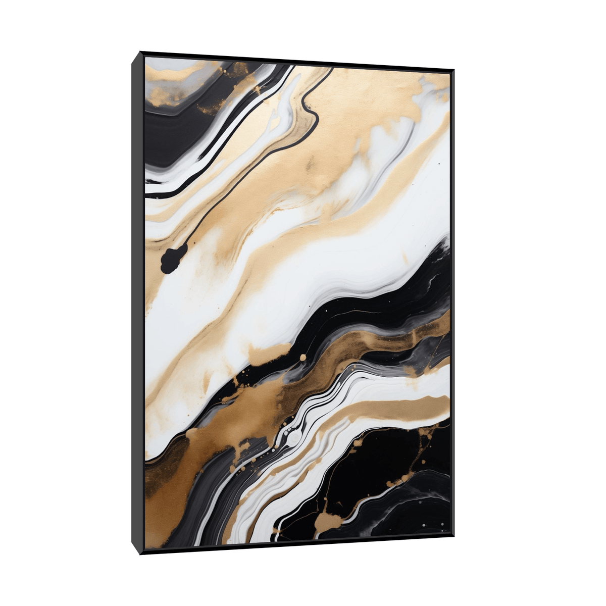 Galactic waves ll - ArtDeco Canvas