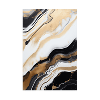 Galactic waves ll - ArtDeco Canvas