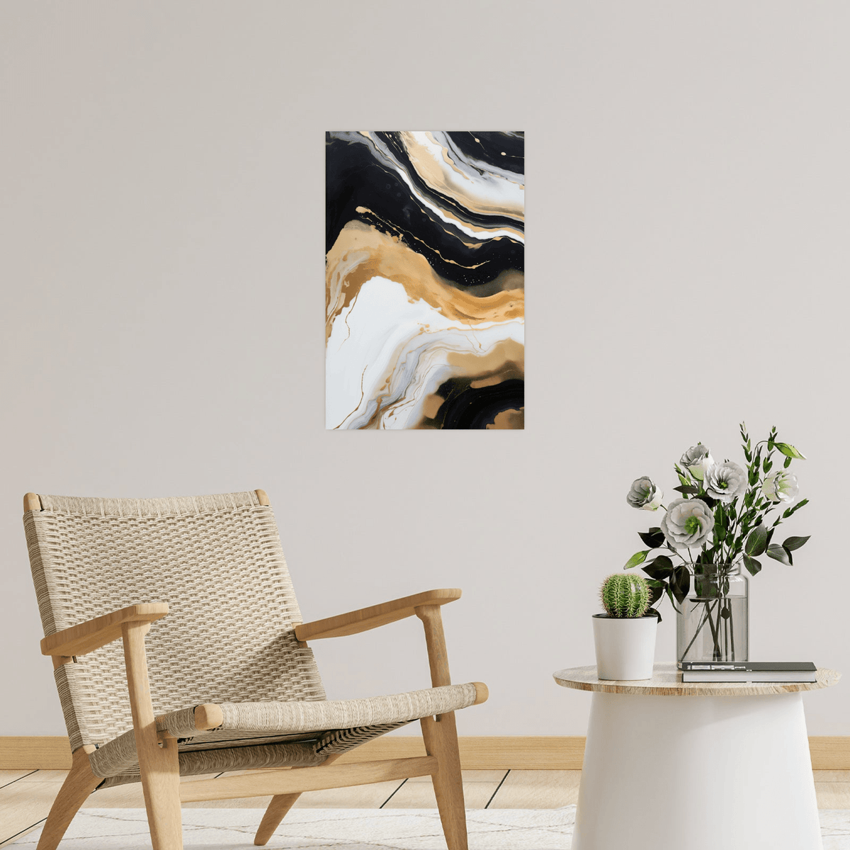 Galaxy flow - ArtDeco Canvas