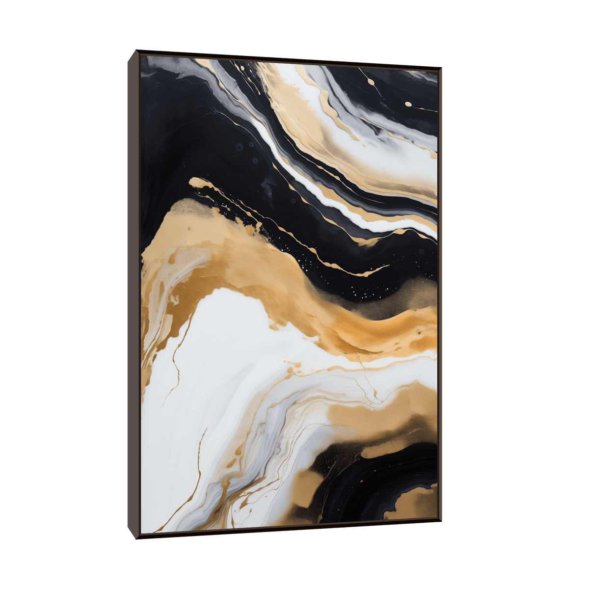 Galaxy flow - ArtDeco Canvas