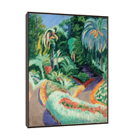 Garden, Francisco Iturrino - ArtDeco Canvas