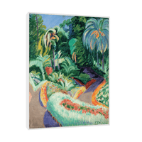 Garden, Francisco Iturrino - ArtDeco Canvas