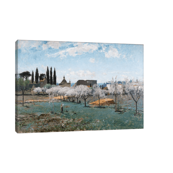 Garden outside Rome, Carl Skånberg - ArtDeco Canvas