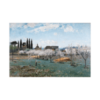 Garden outside Rome, Carl Skånberg - ArtDeco Canvas