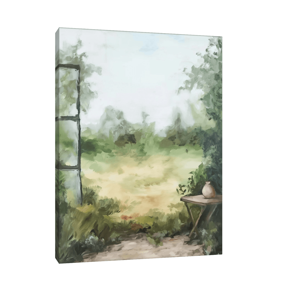 Garden view - ArtDeco Canvas