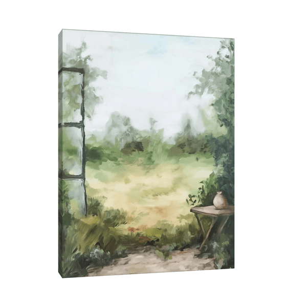 Garden view - ArtDeco Canvas